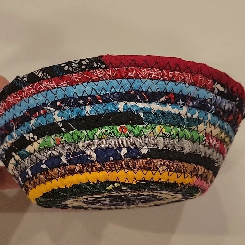 Handmade Rag Rug Bowl